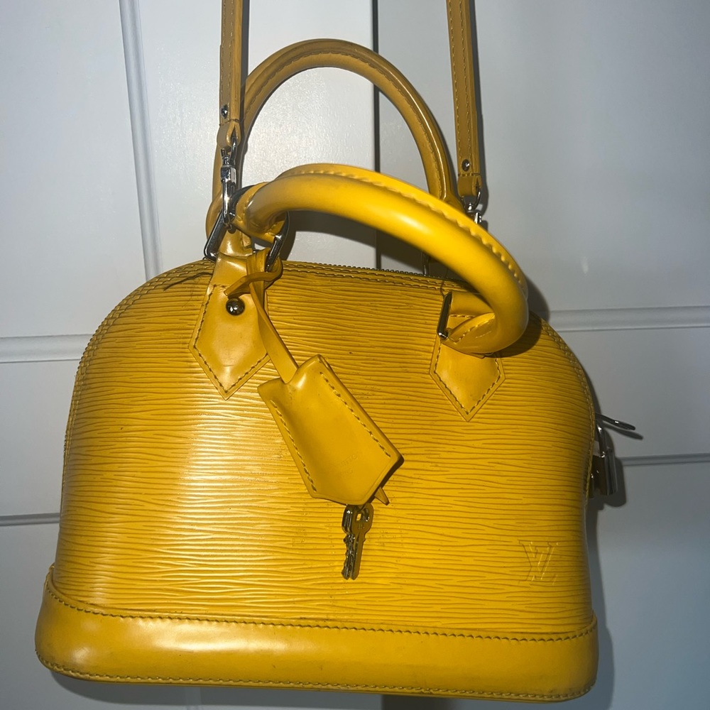 Louis Vuitton Yellow alma bb